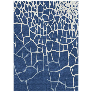 Homeroots 3' Beige And Tan Abstract Washable Area Rug For Indoor And Outdoor Spaces, Stain Resistant Design 10' X 14' Polyester 601151