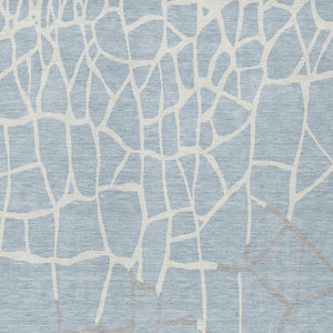 Homeroots 3' Beige And Tan Abstract Washable Area Rug For Indoor And Outdoor Spaces, Stain Resistant Design 8' X 10' Polyester 601161