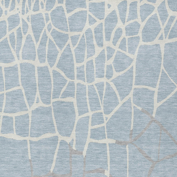 Homeroots 3' Beige And Tan Abstract Washable Area Rug For Indoor And Outdoor Spaces, Stain Resistant Design 8' X 10' Polyester 601161