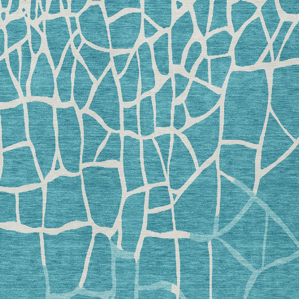 Homeroots 3' Beige And Tan Abstract Washable Area Rug For Indoor And Outdoor Spaces, Stain Resistant Design 9' X 12' Polyester 601168