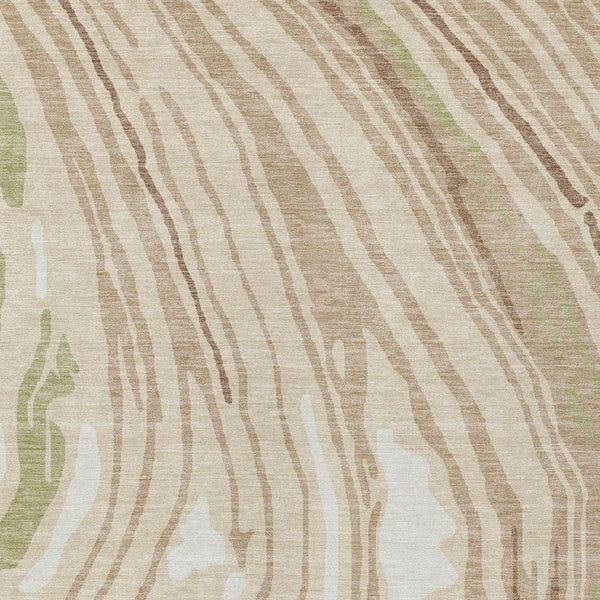 Homeroots 3' Durable Abstract Washable Area Rug For Indoor And Outdoor Spaces - Stylish And Stain Resistant 8' X 10' Polyester 601245