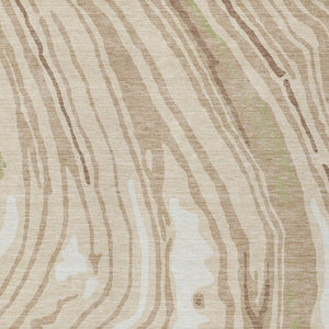 Homeroots 3' Durable Abstract Washable Area Rug For Indoor And Outdoor Spaces - Stylish And Stain Resistant 10' X 14' Polyester 601247