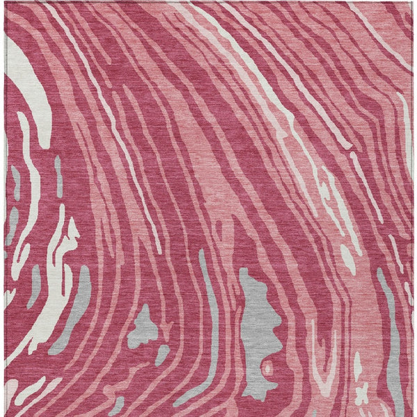 Homeroots 3' Durable Abstract Washable Area Rug For Indoor And Outdoor Spaces - Stylish And Stain Resistant 3' X 5' Polyester 601254