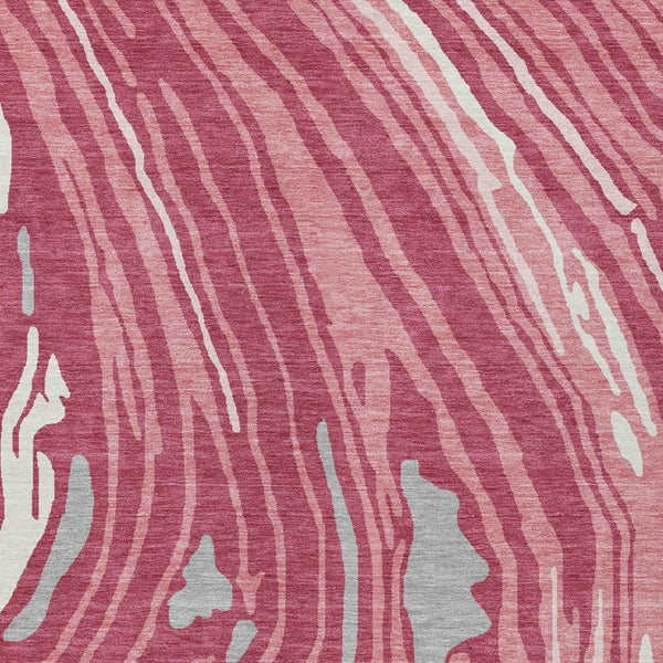 Homeroots 3' Durable Abstract Washable Area Rug For Indoor And Outdoor Spaces - Stylish And Stain Resistant 9' X 12' Polyester 601258