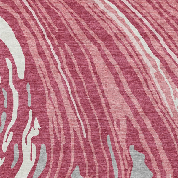 Homeroots 3' Durable Abstract Washable Area Rug For Indoor And Outdoor Spaces - Stylish And Stain Resistant 10' X 14' Polyester 601259