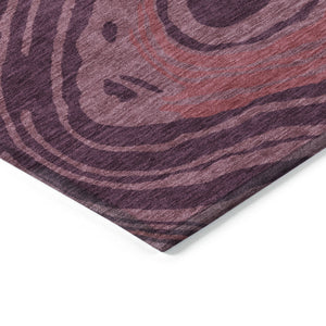 Homeroots 3' Durable Abstract Washable Area Rug For Indoor And Outdoor Spaces - Stylish And Stain Resistant 3' X 5' Polyester 601260