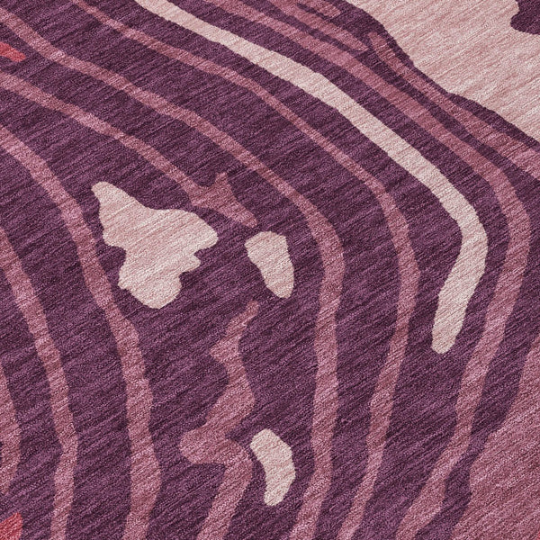 Homeroots 3' Durable Abstract Washable Area Rug For Indoor And Outdoor Spaces - Stylish And Stain Resistant 3' X 5' Polyester 601260