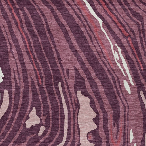 Homeroots 3' Durable Abstract Washable Area Rug For Indoor And Outdoor Spaces - Stylish And Stain Resistant 9' X 12' Polyester 601264