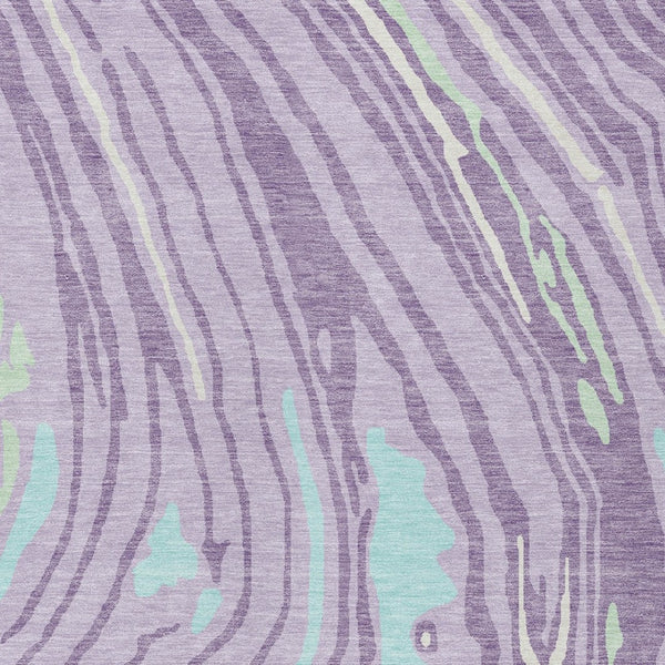 Homeroots 3' Durable Abstract Washable Area Rug For Indoor And Outdoor Spaces - Stylish And Stain Resistant 5' X 8' Polyester 601279