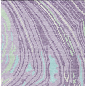 Homeroots 3' Durable Abstract Washable Area Rug For Indoor And Outdoor Spaces - Stylish And Stain Resistant 8' X 10' Polyester 601281