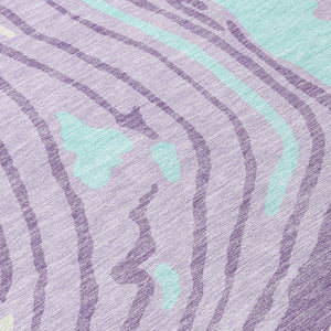 Homeroots 3' Durable Abstract Washable Area Rug For Indoor And Outdoor Spaces - Stylish And Stain Resistant 10' X 14' Polyester 601283