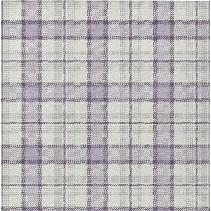 Homeroots 3' Aqua And Gray Plaid Washable Area Rug - Durable Indoor Outdoor Design For High Traffic Spaces 9' X 12' Polyester 601336