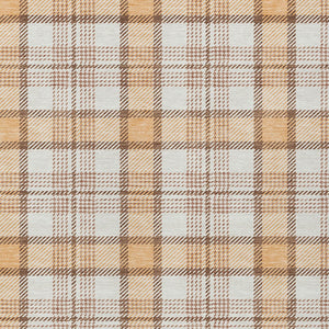 Homeroots 3' Aqua And Gray Plaid Washable Area Rug - Durable Indoor Outdoor Design For High Traffic Spaces 5' X 8' Polyester 601345