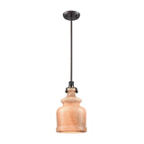 Sheffield 8'' Wide 1-Light Mini Pendant - Oil Rubbed Bronze 60135/1 Elk Lighting