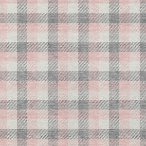 Homeroots 3' Stylish Brown Green Beige Plaid Washable Rug For Indoor And Outdoor Use - Durable And Chic 9' X 12' Polyester 601396