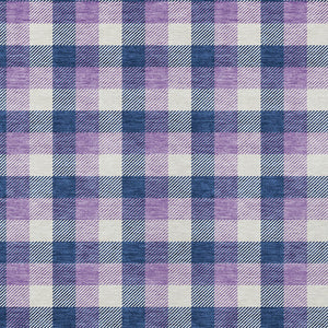 Homeroots 3' Stylish Brown Green Beige Plaid Washable Rug For Indoor And Outdoor Use - Durable And Chic 3' X 5' Polyester 601410