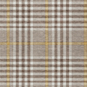 Homeroots 3' Stylish Black Gold & Ivory Plaid Washable Rug - Perfect For Indoor & Outdoor High Traffic Areas 5' X 8' Polyester 601465