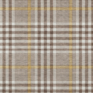 Homeroots 3' Stylish Black Gold & Ivory Plaid Washable Rug - Perfect For Indoor & Outdoor High Traffic Areas 10' X 14' Polyester 601469