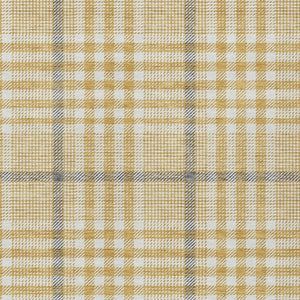 Homeroots 3' Stylish Black Gold & Ivory Plaid Washable Rug - Perfect For Indoor & Outdoor High Traffic Areas 3' X 5' Polyester 601476