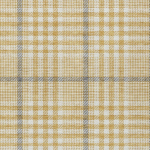 Homeroots 3' Stylish Black Gold & Ivory Plaid Washable Rug - Perfect For Indoor & Outdoor High Traffic Areas 5' X 8' Polyester 601477