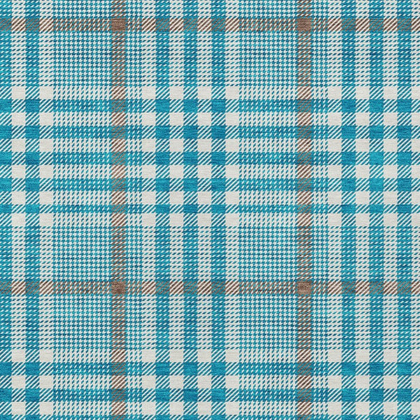 Homeroots 3' Stylish Black Gold & Ivory Plaid Washable Rug - Perfect For Indoor & Outdoor High Traffic Areas 5' X 8' Polyester 601519