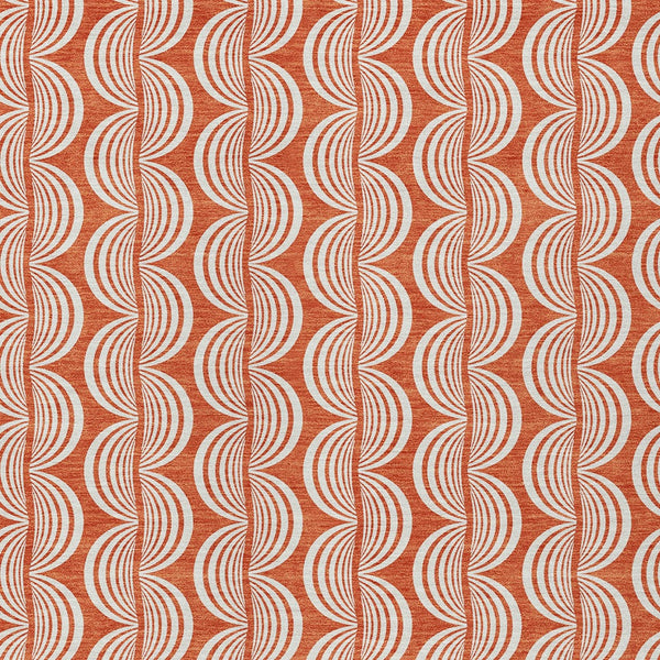 Homeroots 3' Beige And Ivory Ogee Washable Area Rug For Indoor And Outdoor Spaces – Durable, Stylish Design 9' X 12' Polyester 601546