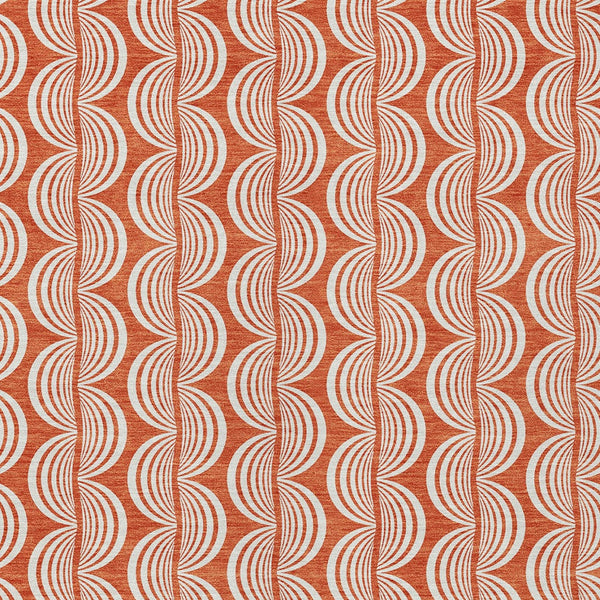 Homeroots 3' Beige And Ivory Ogee Washable Area Rug For Indoor And Outdoor Spaces – Durable, Stylish Design 10' X 14' Polyester 601547