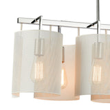 Santa Barbara 40'' Wide 8-Light Linear Chandelier - Matte White 60155/8 Elk Lighting