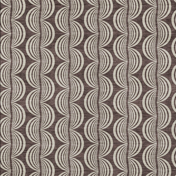 Homeroots 3' Beige And Ivory Ogee Washable Area Rug For Indoor And Outdoor Spaces – Durable, Stylish Design 10' X 14' Polyester 601559