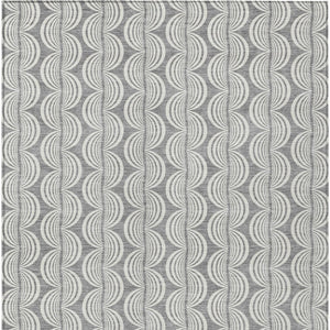 Homeroots 3' Beige And Ivory Ogee Washable Area Rug For Indoor And Outdoor Spaces – Durable, Stylish Design 9' X 12' Polyester 601576