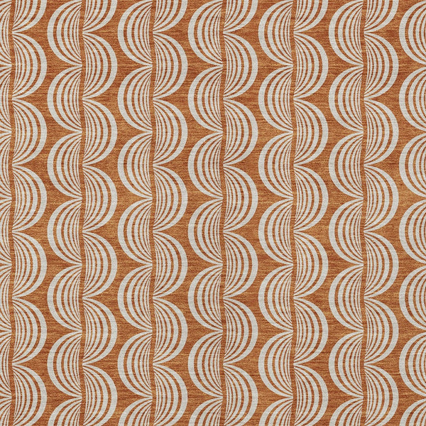 Homeroots 3' Beige And Ivory Ogee Washable Area Rug For Indoor And Outdoor Spaces – Durable, Stylish Design 3' X 5' Polyester 601590