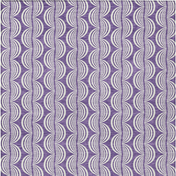 Homeroots 3' Beige And Ivory Ogee Washable Area Rug For Indoor And Outdoor Spaces – Durable, Stylish Design 10' X 14' Polyester 601601