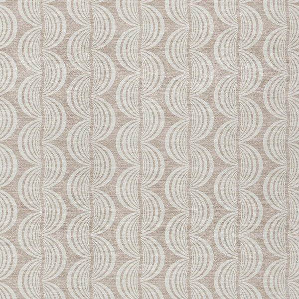 Homeroots 3' Aqua And Beige Ogee Washable Indoor Outdoor Area Rug - Durable, Stylish, And Easy To Maintain 10' X 14' Polyester 601619