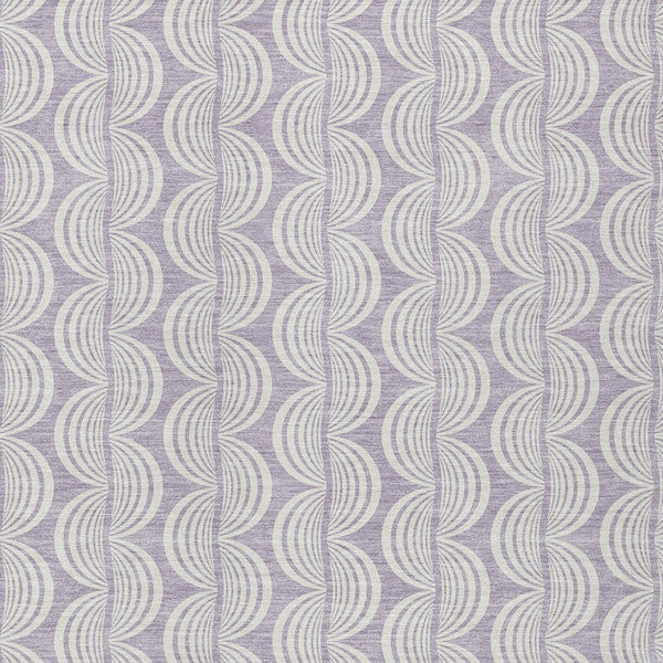 Homeroots 3' Aqua And Beige Ogee Washable Indoor Outdoor Area Rug - Durable, Stylish, And Easy To Maintain 3' X 5' Polyester 601620