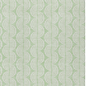 Homeroots 3' Aqua And Beige Ogee Washable Indoor Outdoor Area Rug - Durable, Stylish, And Easy To Maintain 3' X 5' Polyester 601626