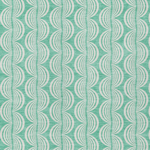Homeroots 3' Aqua And Beige Ogee Washable Indoor Outdoor Area Rug - Durable, Stylish, And Easy To Maintain 3' X 5' Polyester 601644