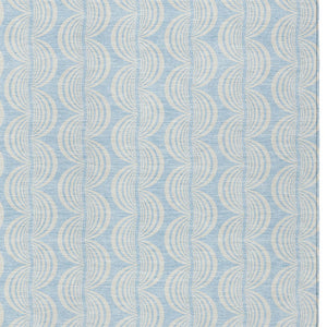 Homeroots 3' Aqua And Beige Ogee Washable Indoor Outdoor Area Rug - Durable, Stylish, And Easy To Maintain 5' X 8' Polyester 601651