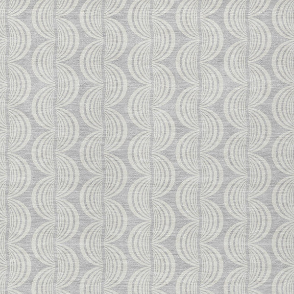 Homeroots 3' Aqua And Beige Ogee Washable Indoor Outdoor Area Rug - Durable, Stylish, And Easy To Maintain 3' X 5' Polyester 601656