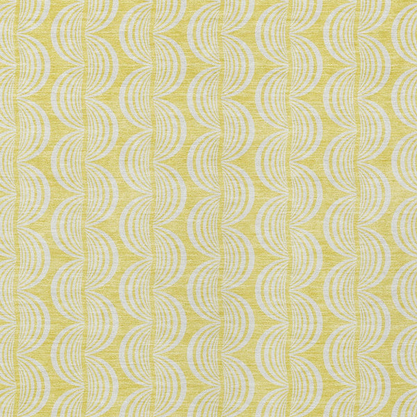 Homeroots 3' Aqua And Beige Ogee Washable Indoor Outdoor Area Rug - Durable, Stylish, And Easy To Maintain 5' X 8' Polyester 601663