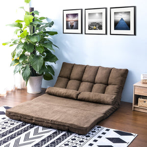 HomeRoots 71" Convertible Futon Sofa Chaise - Modern Armless Design for Small Spaces, Easy Comfort & Style 601953