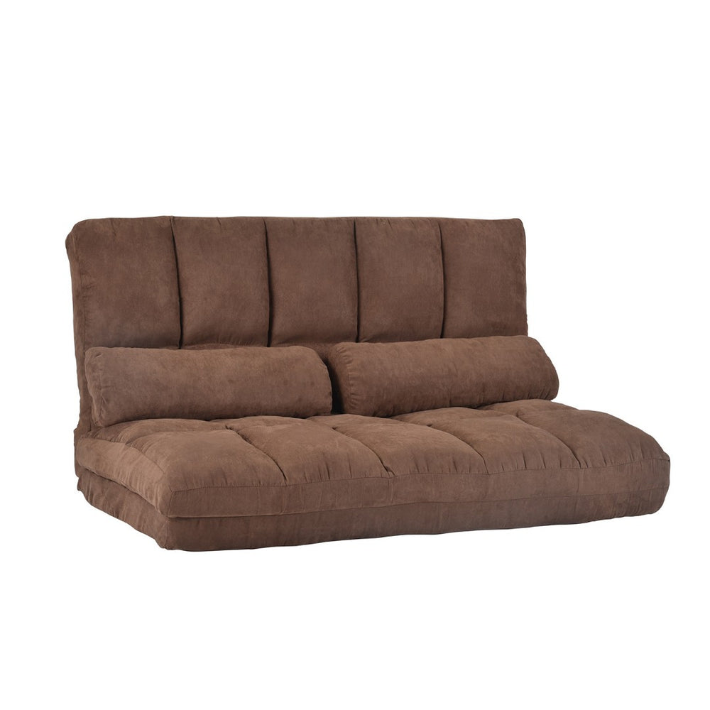 HomeRoots 71" Convertible Futon Sofa Chaise - Modern Armless Design for Small Spaces, Easy Comfort & Style 601953