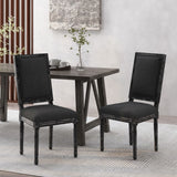 Christopher Knight Home® - Noble House - Regina French Country Wood Upholstered Dining Chair (Set of 2)