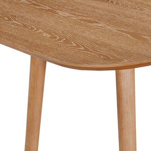 English Elm Christopher Knight Home® - SQUARE Mid-Century Dining Table with Tapered Legs, Solid Wood Frame, Sleek Communal Centerpiece Natural N771P355877G