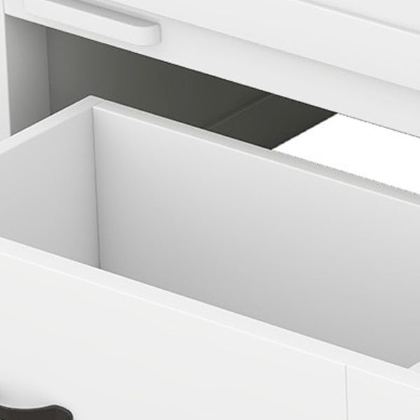 HomeRoots White Wood Full Murphy Bed - Space-Saving Design & Timeless Style for Effortless Functionality! 602101