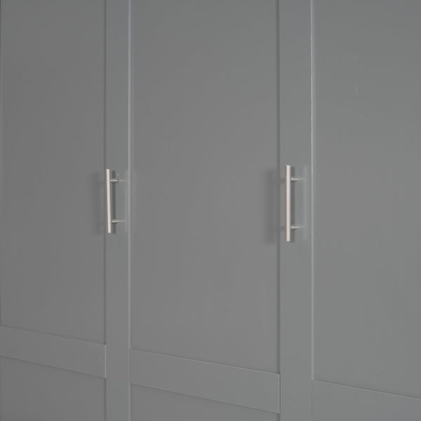 HomeRoots Gray Wood Queen Murphy Bed – Elegant, Space-Saving Design with Premium Support for Ultimate Comfort! 602137