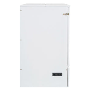 HomeRoots White Wood Full Murphy Bed - Elegant Space-Saving Solution with Timeless Design for Any Room 602140