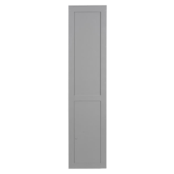 HomeRoots Gray Wood Queen Murphy Bed - Stylish & Space-Saving Solution for Modern Bedrooms & Guest Rooms! 602146
