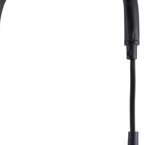 Homeroots 59" Modern Industrial Arc Floor Lamp With Black And White Marble Base For Warm Ambient Lighting  Genuine Marble,Steel 602215