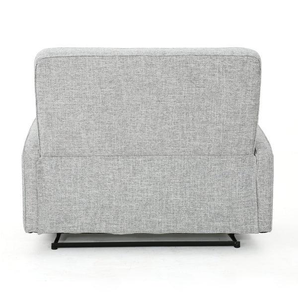 English Elm Christopher Knight Home® - 47" Wide Manual Standard Recliner with Plush Fabric Upholstery, Spacious 47" Seat, Durable Frame, Comfort LIGHT GREY 61259.00LGTW