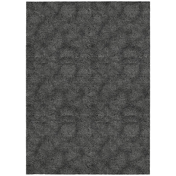 Homeroots 3' Beige And Ivory Geometric Washable Area Rug - Perfect For Indoor And Outdoor Comfort & Style 9' X 12' Polyester 602345